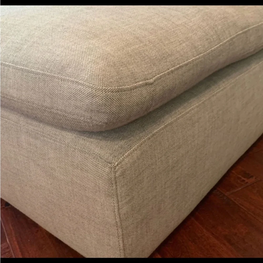 Restoration Hardware Taupe/Gray Upholstery Fabric Panel